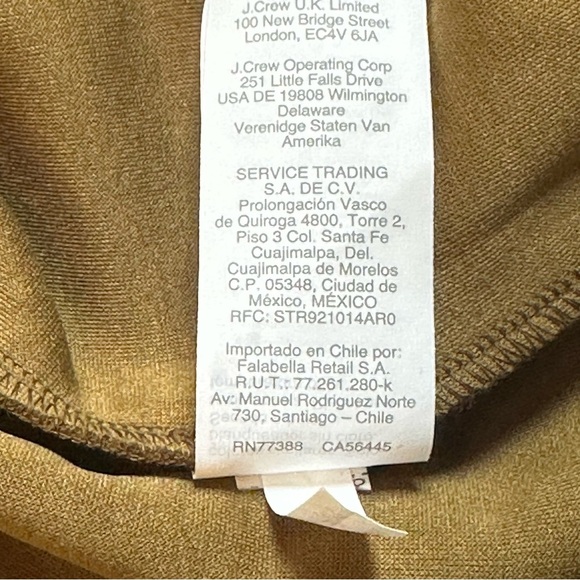 MADEWELL Texture & Thread Crepe Balloon-Sleeve Dress Olive Womens Size M - Picture 11 of 12